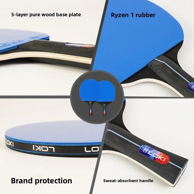 LOKI table tennis racket K5000 – Table Tennis Eleven Bewertung und Preis