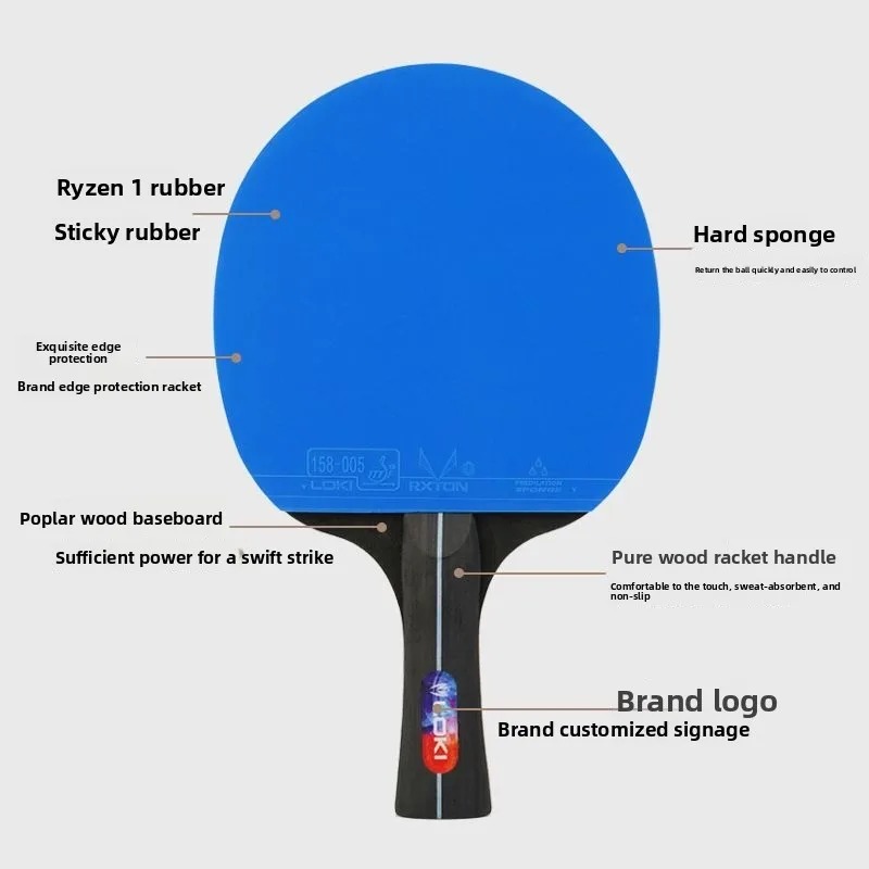 LOKI table tennis racket K5000 – Table Tennis Eleven Bewertung und Preis