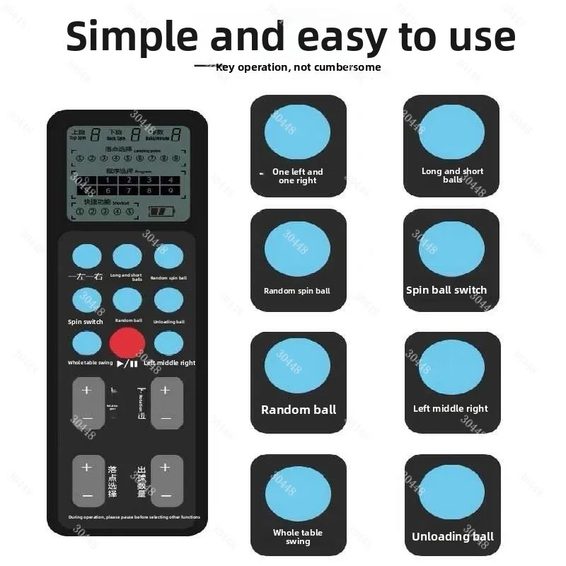 Table Tennis Automatic Ball Ma – Table Tennis Training Bewertung und Preis