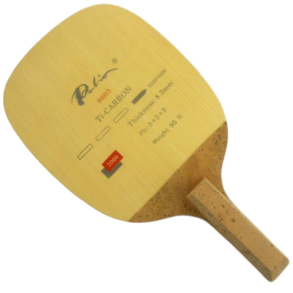 PALIO 8603 Carbon Titanium Tab – Table Tennis Japan Bewertung und Preis