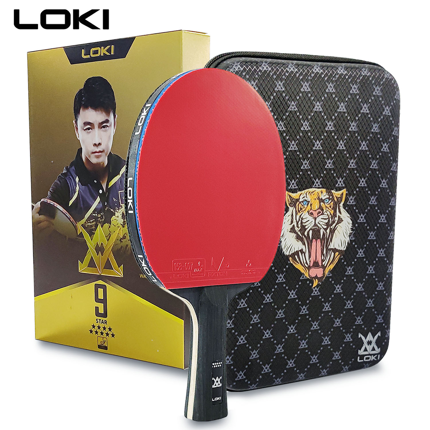 LOKI 9 Star Table Tennis Racke – Table Tennis Eleven Bewertung und Preis
