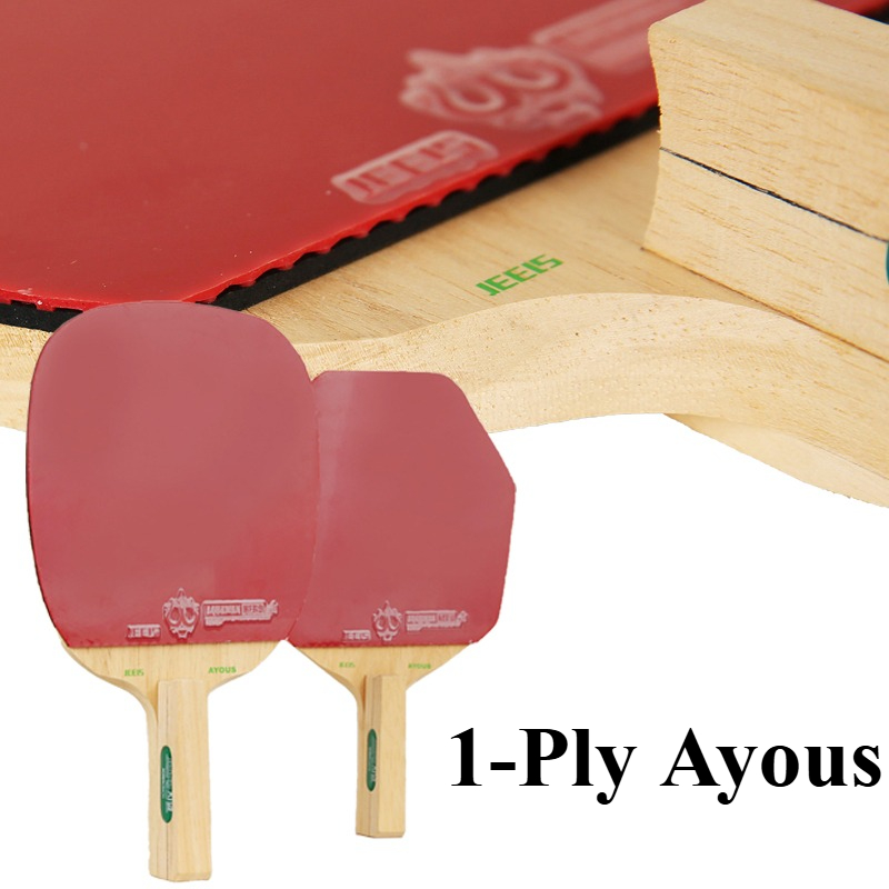 JEELS Japanese 1-Ply Ayous Woo – Table Tennis Training Bewertung und Preis